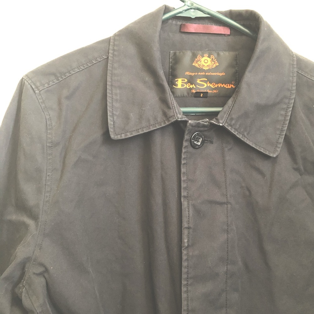 ❌ SOLD IN PERSON ❌  Ben Sherman Black Denim Jacket